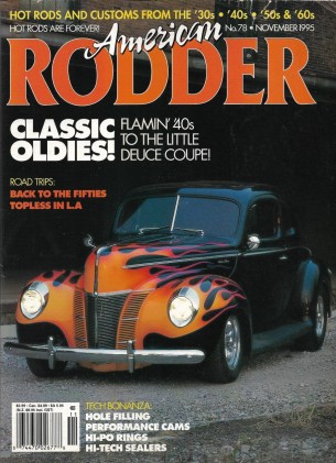 AMERICAN RODDER 1995 NOV - HOLE FILLING, HIGH TECH SEALERS, CLASSIC OLDIES